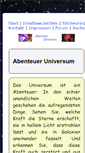Mobile Screenshot of abenteuer-universum.de